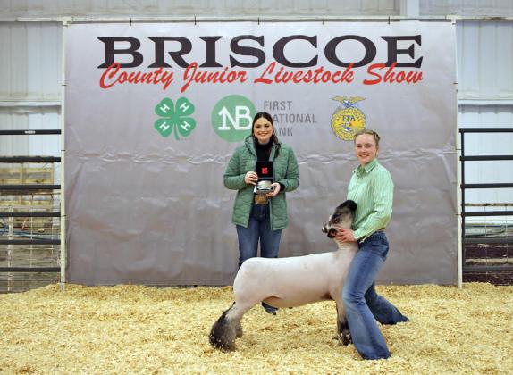 SEINOR SHOWMANSHIP, LAMB MADDIE FRANCIS