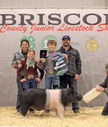 INTERMEDIATE SHOWMANSHIP, SWINE REEN YEARY