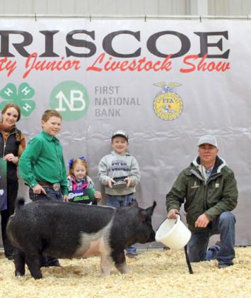 JUNIOR SHOWMANSHIP, SWINE RYKER BURSON