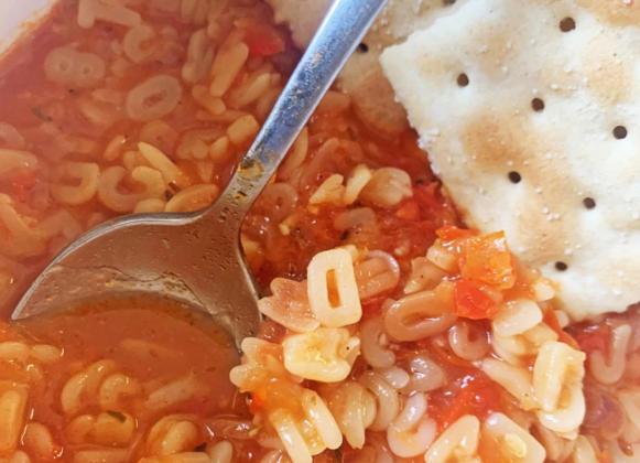 SIMPLE AS A-B-C Alphabet, or A-B-C, pasta is found in my grocery store with dried pasta used in Mexican dishes, such as vermicelli or fideo. | ANGELINA LARUE