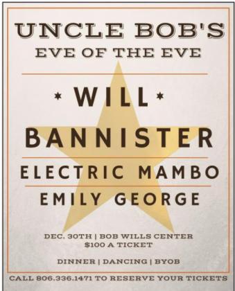 Bob Wills Day organizers announce 2 music events