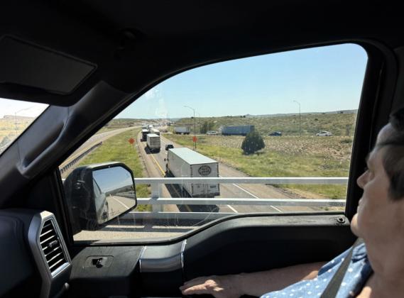 A JULY MIDAFTERNOON is not the time to idle for miles in an I-40 traffic jam. We bypassed that stretch of Route 66 instead. | THE TEXAS SPUR