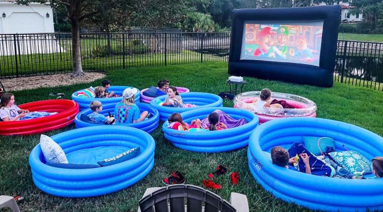 DIVE IN MOVIE Organizers of the Paducah Pool fundraising have slated a summer of family-friendly events to generate revenue for the project. | COURTESY PHOTO