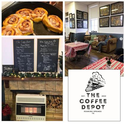 OPENINGTHISWEEK A new coffee shop will be opening in Roaring Springs this week. Roaring Springs Coffee Depot will have a special Christmas Open House Friday evening. | COURTESY PHOTOS