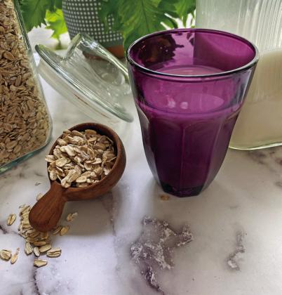 SILKY, MILKY SMOOTH Making plant-based milk at home is a super simple process, especially with the use of a good high-speed blender, or a fancy nut milk machine | ANGELINA LARUE photo