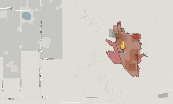 FIRE RESPONSE involved volunteer departments from Dickens, Floydada, McAdoo and Spur, as well as the Texas A&amp;amp;M Forest Service, and TIFMAS (Texas Intrastate Fire Mutual Aid System), per social media posts. | FLOYDADA VFD, WESTERN FIRE CHIEFS FACEBOOK