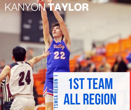 Valley’s Taylor named to 2024 roster
