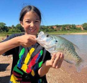 CCSP SUMMER FUN Fishing in a Texas State Park is free with your paid park entrance. Don't own a pole or want to try it for the first time? Caprock Canyons State Park has aTackle Loaner Program at the Visitor Center. | Photo credit: CCSP Visitor, Andrea Ward