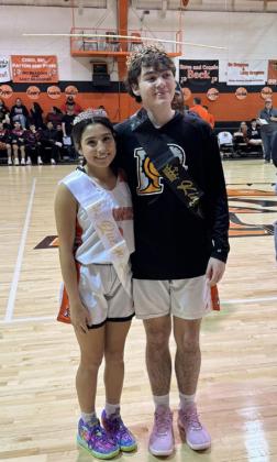 PADUCAH SENIOR NIGHT Friday night the Paducah Dragons recognized their senior basketball boy and girls and also honored their 2024-25 Miss Basketball, Paige Gonzales, and Mr. Basketball, Jacob Keasler. | COURTESY PHOTOS