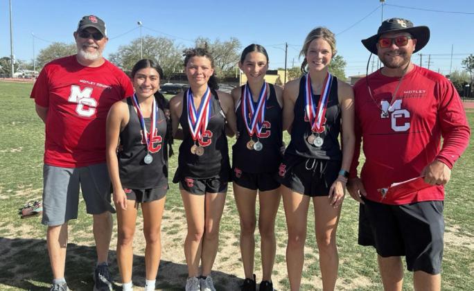 Motley County track stars advance