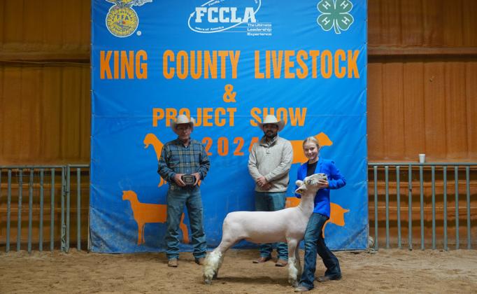 SENIOR SHOWMANSHIP, SHEEP LANEY JOUETT