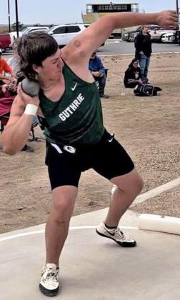Guthrie advances to Regional track meet in 11 events