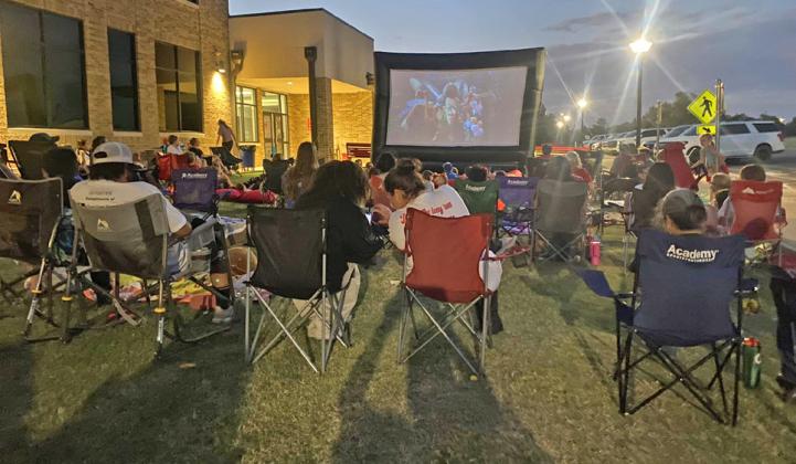 Silverton’s Parent Teacher Organization (PTO) presented their first movie night, showing “Despicable Me 4” on the front lawn of the school, complete with a concession stand, and attendees brought blankets on comfy chairs on Friday, Sept. 13. | COURTESY PHOTO