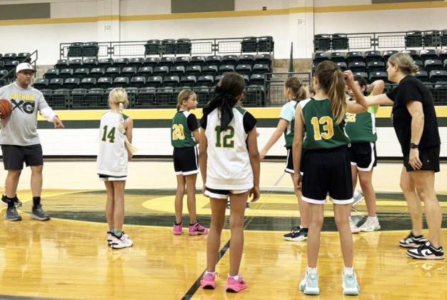 LITTLE LADY JAGS Last week Guthrie hosted its summer Little Lady Jags basketball camp. | COURTESY PHOTO