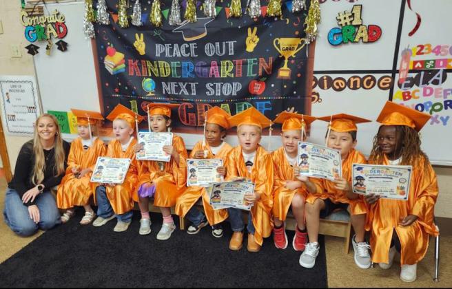 PADUCAHKINDERGRADUATION Congratulations go to learners in the Paducah kindergarten Class of 2026, who celebrated their graduation last week. | COURTESY PHOTO