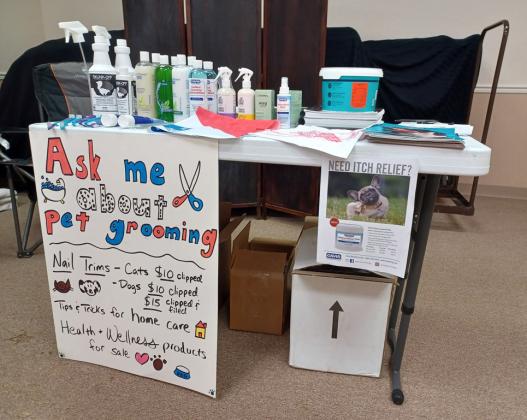 HEALTH FOR PEOPLE AND PETS was the objective of Quitaque’s wellness event Oct. 26. | KODIE FAIRCHILD