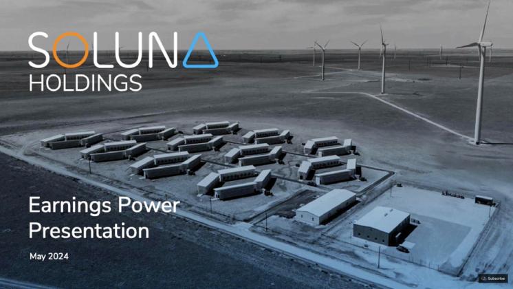 Soluna, parent company of Silverton’s Project Dorothy, releases 2023 summary