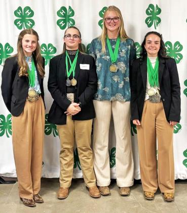 BRISCOE 4-H HONORS