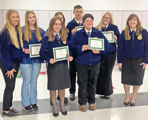 SILVERTON FFA HONORS