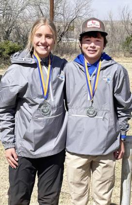 At the Spur golf tournament last week, Valley players Cade Lamb and Hartlee Battey placed 2nd overall. | COURTESY PHOTO