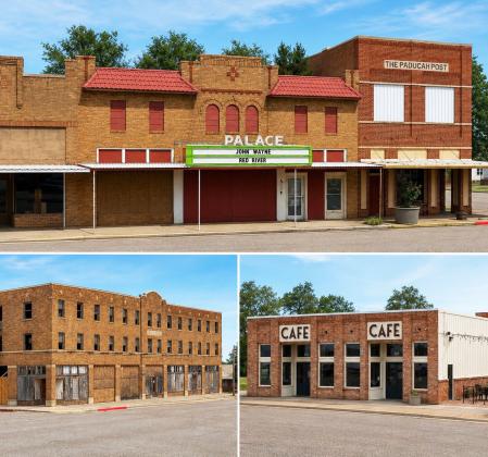 The Garrett Street neighborhood, where new houses are being built for the community, is also home to Hicks Co.’s Caprock Café and the 1929 Cottle Hotel, which is under renovation. | COURTESY PHOTOS