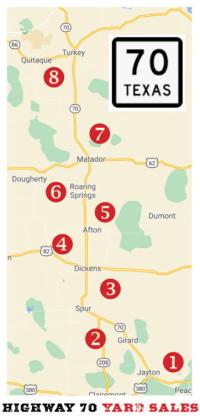 Highway 70 Yard Sale could reach 50 locations this year