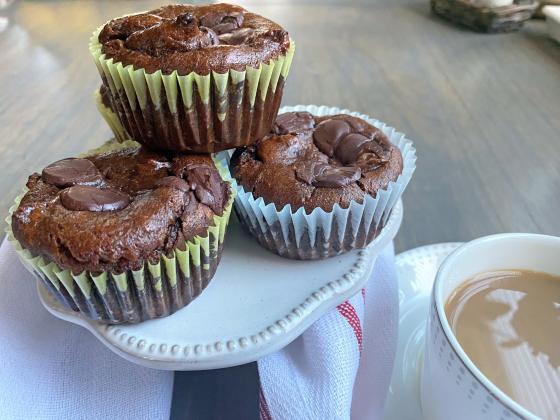 MUFFINS, MAN! If we open our minds to these methods of baking, we can absolutely enjoy the delicious, incredible sweetness, and rewards that plants and nature have to offer us. | ANGELINA LARUE PHOTO