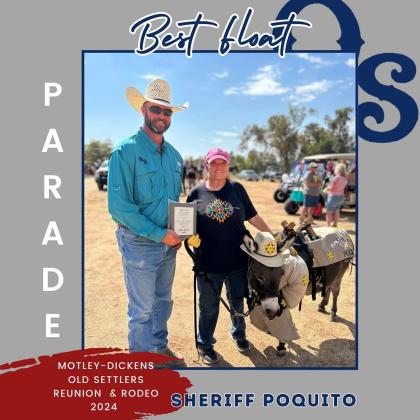 Best Float in Parade, Sheriff Poquito