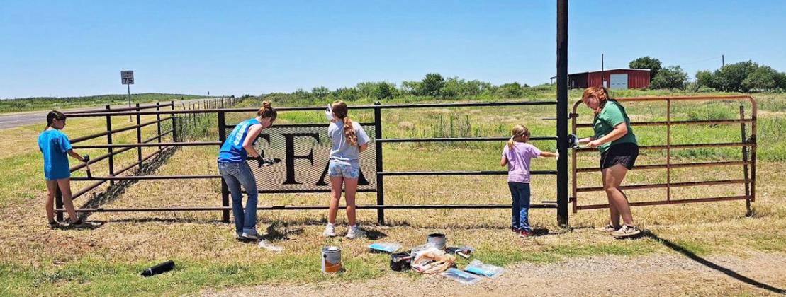 Motley County FFA begins AG farm makeover