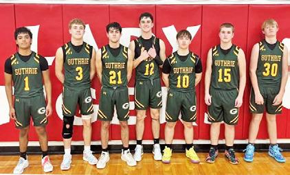 Guthrie Jaguars vs. Petersburg Tuesday, Feb. 18, 6 p.m. in Post