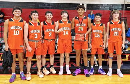 Paducah Dragons vs. Crosbyton Tuesday, Feb. 18, 6 p.m. in Floydada EDITOR'S NOTE: Tuesday games will be covered next week.