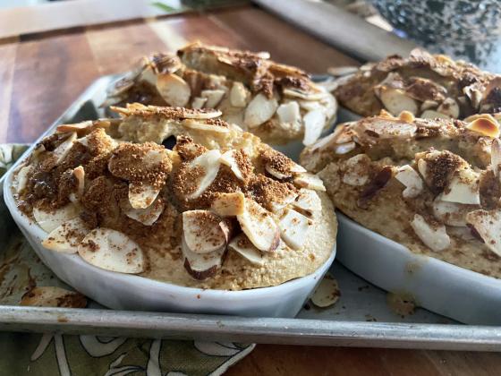 COZYBUTNUTRITIOUS for breakfast or snacking is a versatile combination of oats and fruit, spcied up with other flavors. | Angelina LaRue photo