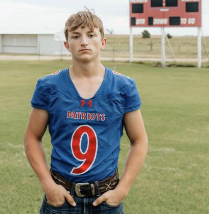 VALLEY SENIOR KACEN THOMPSON was named Texas Six-Man Coaches Association Division 1 Region 2 All-Region Honorable Mention Offensive Lineman for the 2025 football season. | COURTESY PHOTO