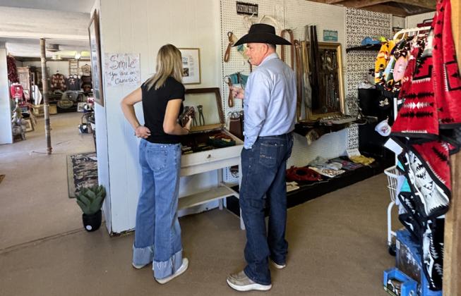 COWBOY AND COWGIRL CHIC for clothing, home, kids and kitchens is on display throughout Silverton’s Ranch House Society boutique. | CAPROCK COURIER