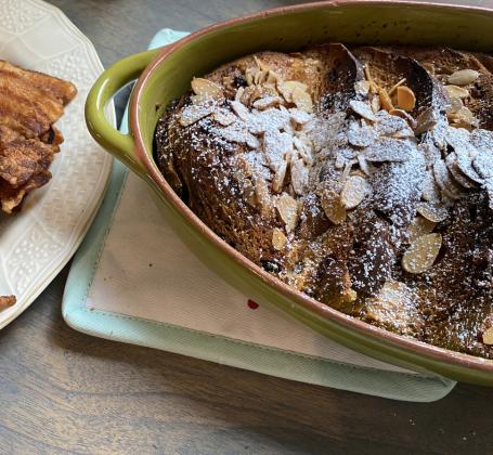 PANETTONE PIZZAZZ This fruity bread takes French toast to a new level, making it feel like a holiday treat, even for a typical breakfast or brunch. | Angelina LaRue photo.