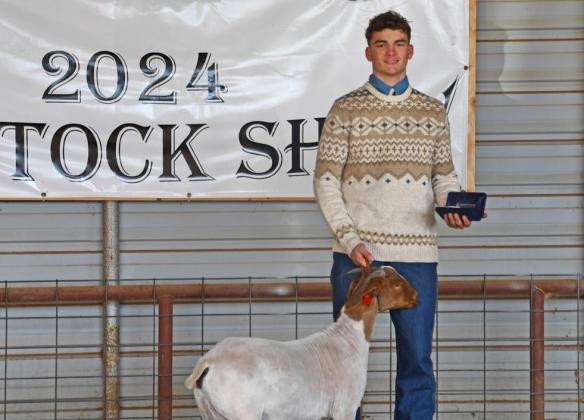 SENIOR SHOWMANSHIP, GOAT AIDAN