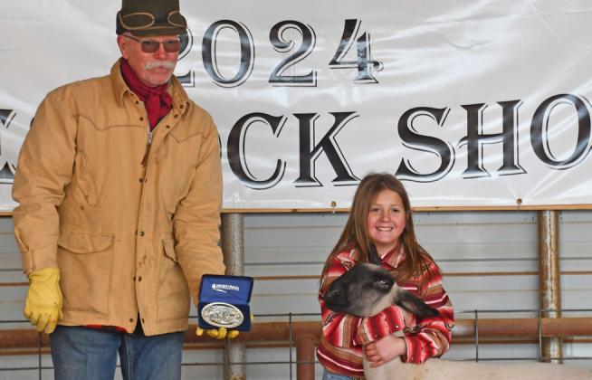 JUNIOR SHOWMANSHIP, LAMB ZAYLEE