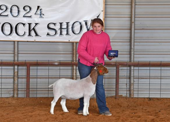 INTERMEDIATE SHOWMANSHIP, GOAT KENZI