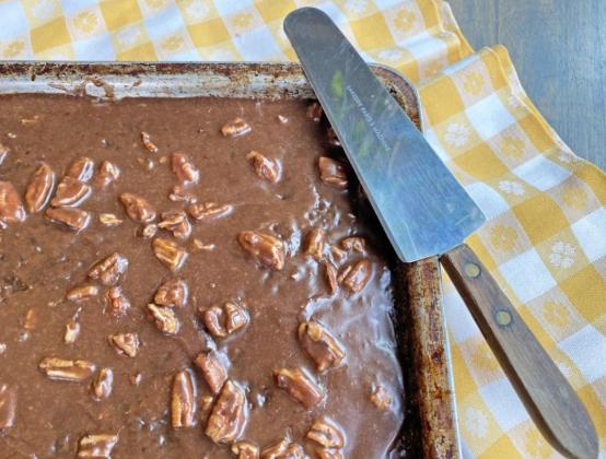 PERFECT FOR PICNICS This cake works well for transporting—it’s not a layer cake, or precarious in any way. | ANGELINA LARUE