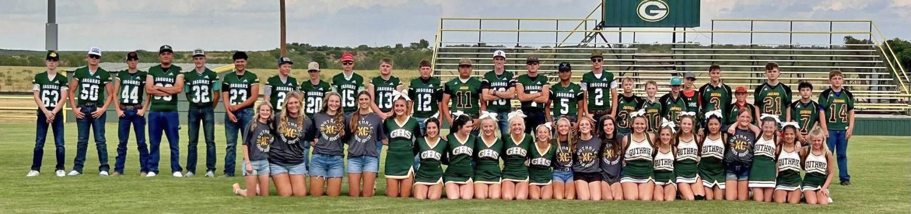 MEET THE JAGUARS Last week Guthrie