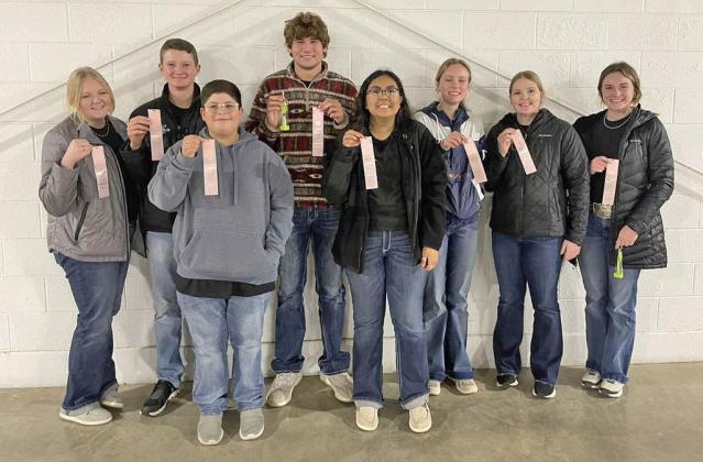 BRISCOE 4H HONORS Congrats to the Briscoe County senior food challenge teams. Both teams placed 4th in their category of main dish and side dish. | COURTESY PHOTO