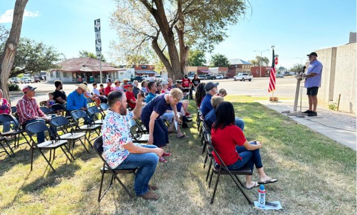 INDEPENDENCEDAYEVENTS Friends and neighbors gathered last Saturday in Roaring Springs to enjoy the town’s annual Fourth of July program and parade. | COURTESY PHOTOS