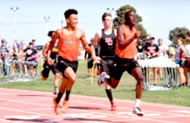 DRAGONS WIN AREA The Paducah Dragons boys track team won the Area meet in Post last week. | PADUCAH POST PHOTO