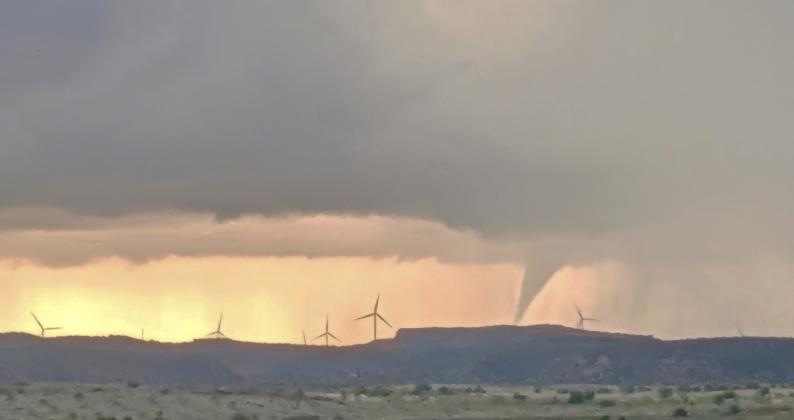 Caprock Country experiences rare storm phenomena April 24