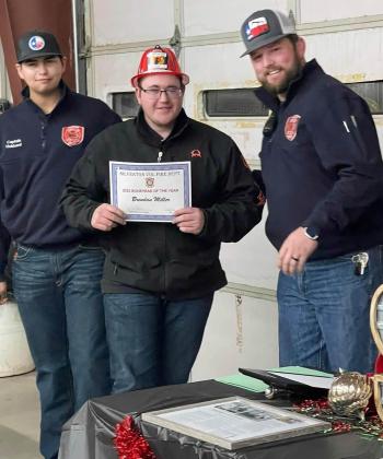 Silverton VFD recognizes service at annual holiday gathering