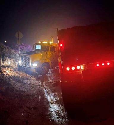 RAINWRECKINPADUCAH On a rainy Wednesday night last week, the Paducah Volunteer Fire Department aided in the assistance of a truck crash on FM 94.There were no injuries. | COURTESY PHOTOS