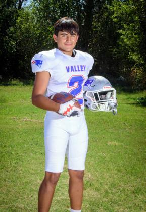 DAMIAN VALDES Freshman, Newcomer of the Year; 1st Team Quarterback, Cornerback