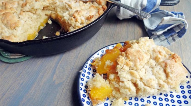 FOND MEMORIES This cobbler topping is similar to a biscuit topping but a bit denser, and a little crunchy on the edges. | ANGELINA LARUE