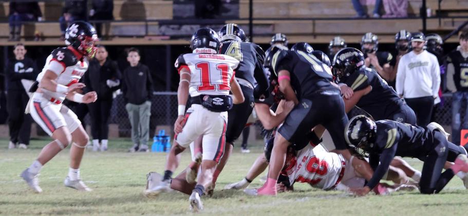 The number-one-in-the-state Motley County Matadors defeated the Crowell Wildcats 66-16 on the road Friday, Oct. 16, bringing the Matadors’ season record to 7-0. This Friday, the Matadors will host the Valley Patriots, fresh off the Patriots' upset victory last week over the Paducah Dragons. | COURTESY PHOTOS
