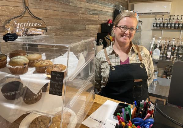 FARMHOUSECOFFEEREOPENS Farmhouse Coffee in Guthrie has reopened and serves as King County's only eatery. | CAPROCK COURIER